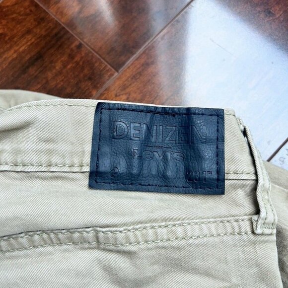 DENIZEN from Levi's Men's 231 Athletic Fit Taper Jeans - Light Beige, 28Wx28L - Picture 7 of 9